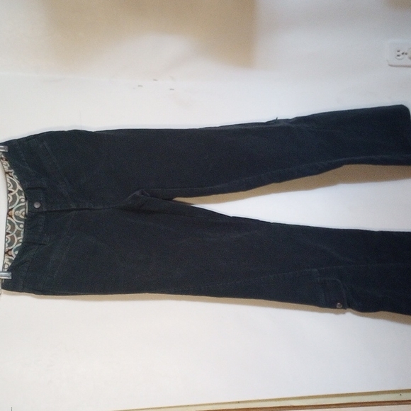 Athleta Bluegreen Corduroy Cargo Pants Mid-Rise Size 6 Tall - Picture 1 of 9